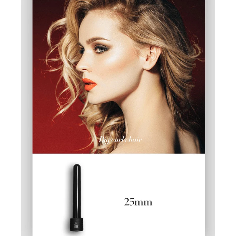 

6 in 1 Tube Changing Curling Set With LED and Temperature Adjustment Function for Beauty Styling BFC996