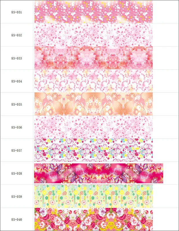 Высококачественные японские ленты kingsens 38 мм лента с принтом японская Цветочная