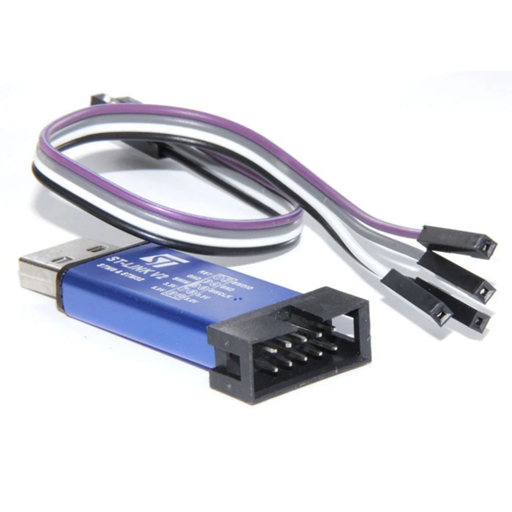 ST LINK V2 Mini STM8 STM32 Эмулятор загрузчика программирующий блок (три случайных