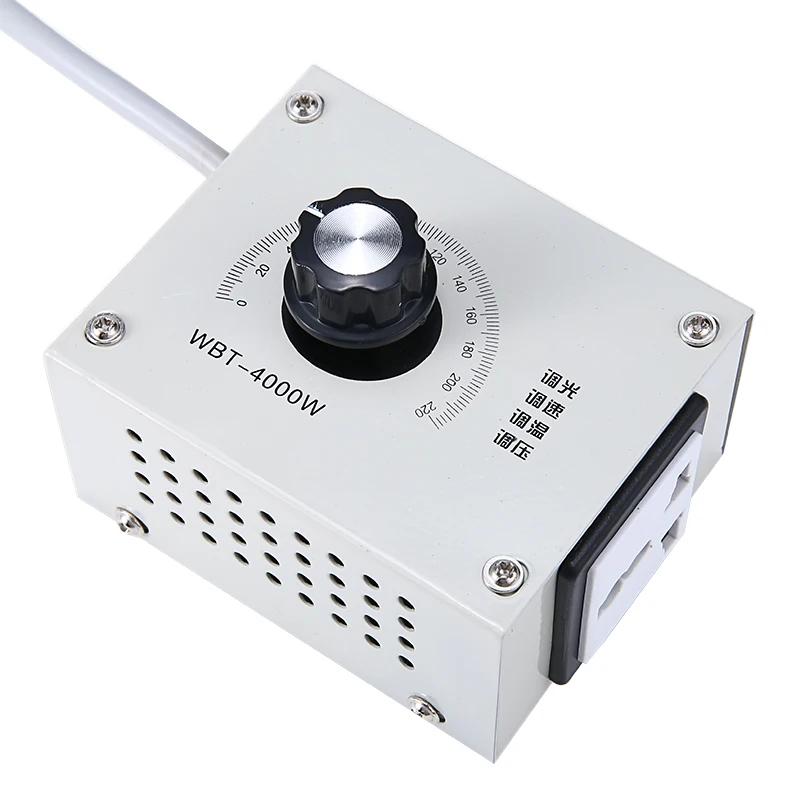 Motor Speed Controller AC 220V 4000W Variable Voltage Regulator Control For Fan Dimmer Use | Обустройство дома