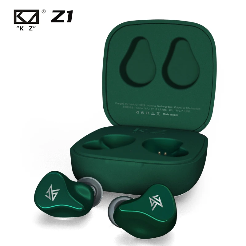 TWS наушники KZ Z1 с поддержкой Bluetooth 5 0 и сенсорным управлением|Наушники гарнитуры| |