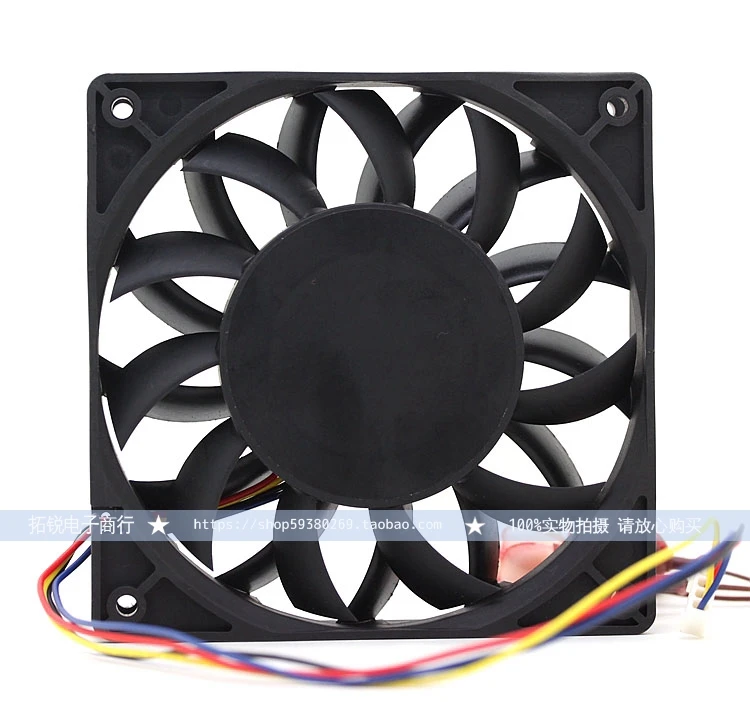 

Delta Delta FFB1212SH 12cm 12025 1.24a 12V SPEED Max Airflow Rate Violence Fan