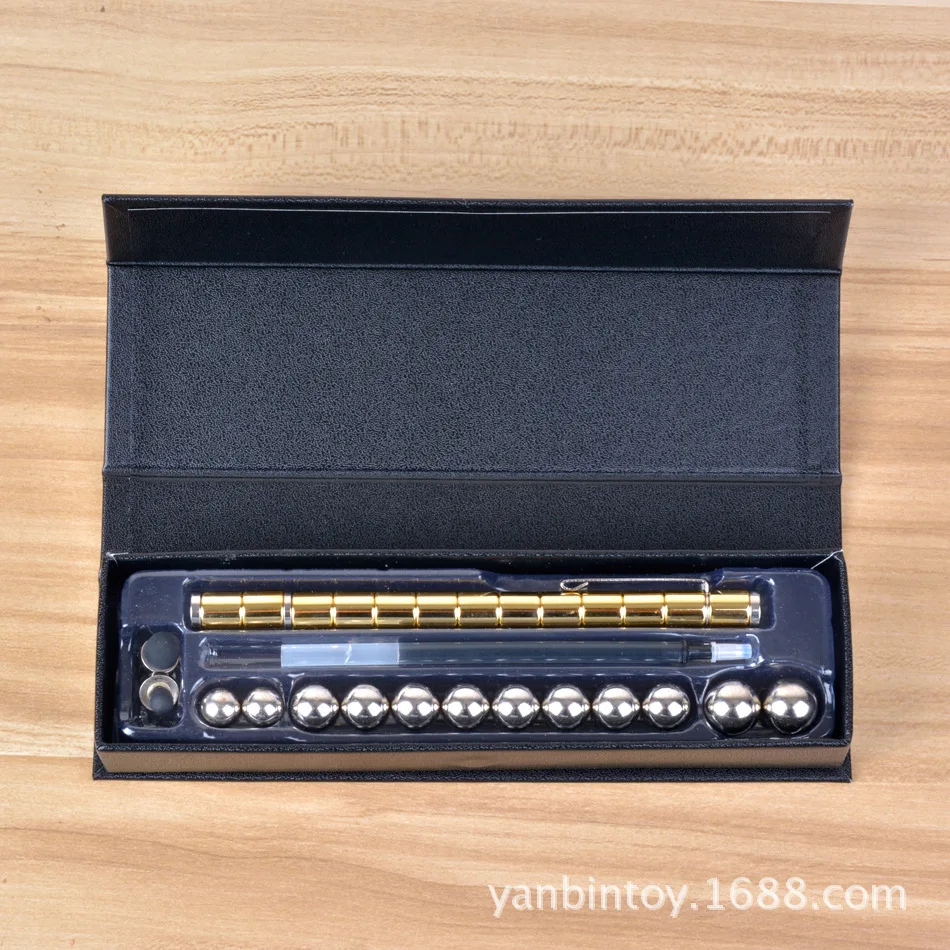 Магнитная ручка необычная забавная Металлическая магнитная на водной основе