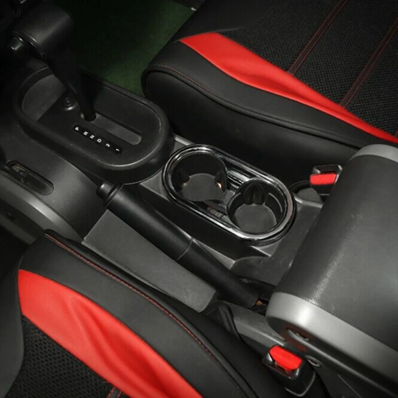 Автомобиль хром Передняя рамка держателя стакана воды крышка отделка декор для