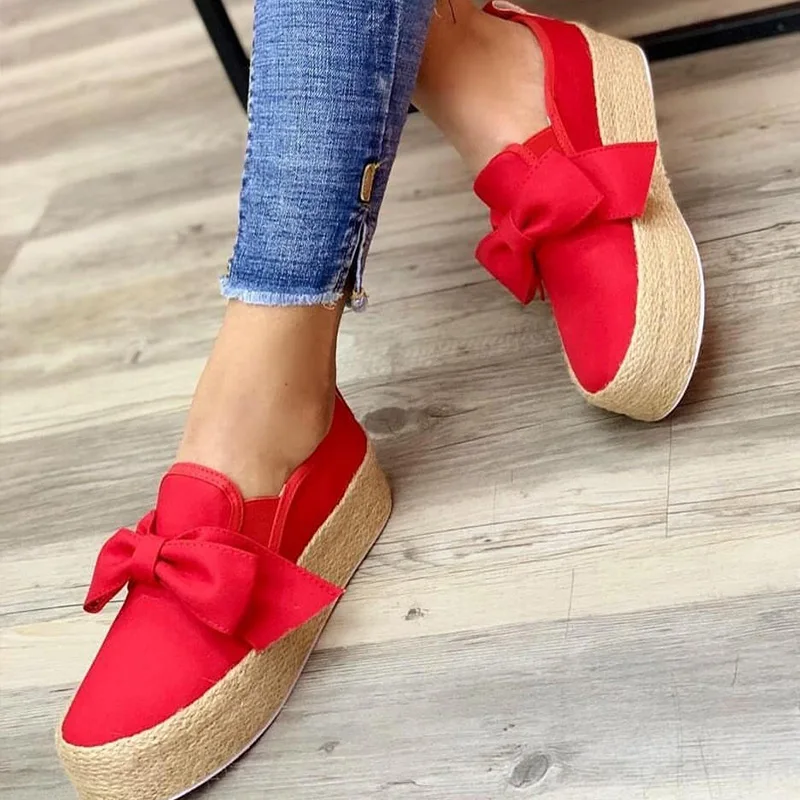 Женская обувь на плоской подошве лоферы повседневная платформе Обувь толстой