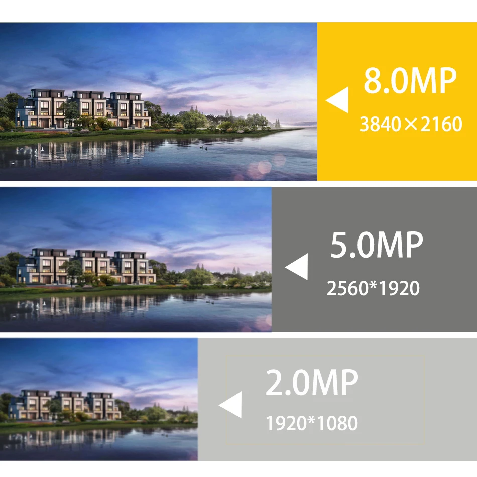 HD 4K 8MP PoE IP Camera Metal CCTV Security Street Outdoor Indoor Onvif Double Light Human Detection Color Full Night Vision Cam |