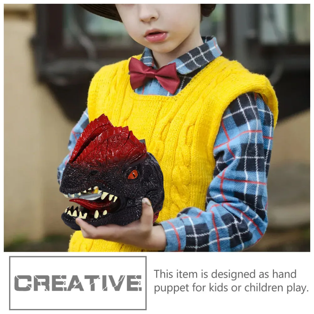 

3pcs Hand Puppet Realistic Head Hand Puppet Cosplay Puppet