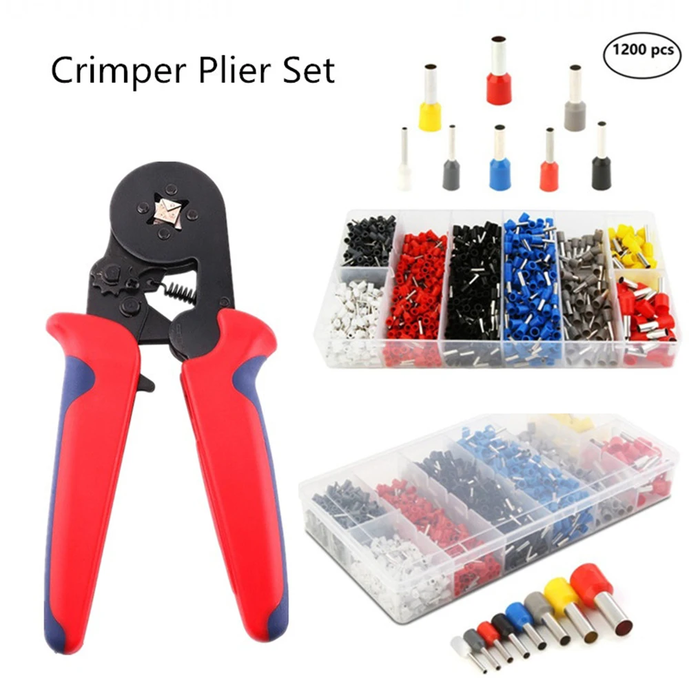 Саморегулируемые обжимные плоскогубцы HSC8 6 4 клеммы обжимной инструмент