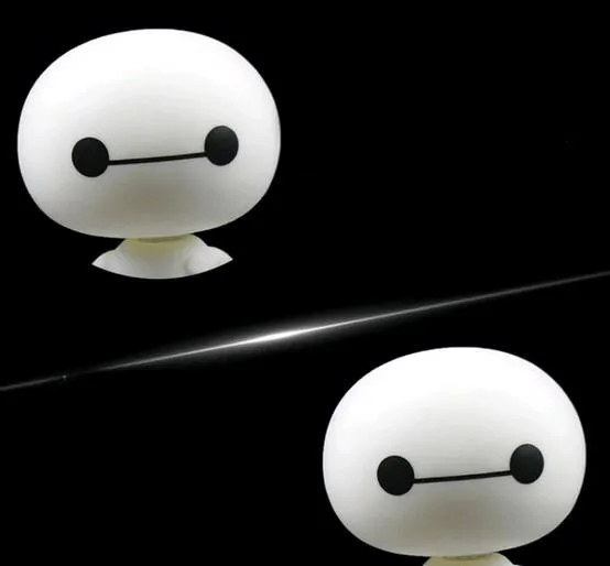Новинка 2019 Игрушечная модель Big Hero 6 Baymax куклы Фигурка 10 см милая Автомобильная