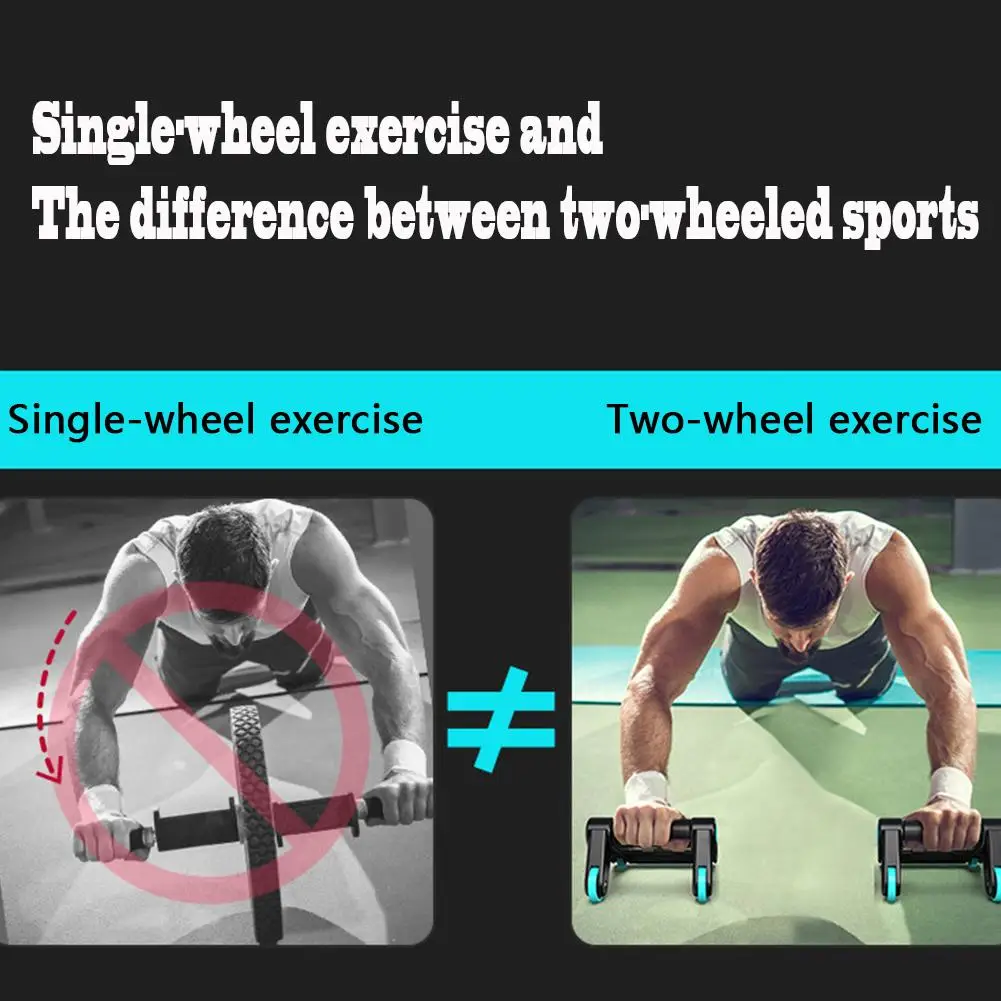 Оборудование для тренировки мышц Home Fitness ролик брюшного пресса Wheel Sit up Trainer Workout Equipment For Gym Gear|Скамейки| |