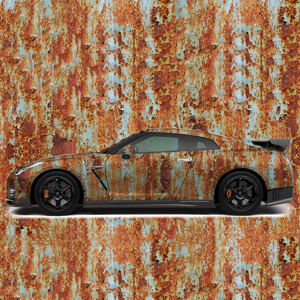 

TSAUTOP Air Channel Car Rust Prevent Stealing Custom Vinyl Wrap