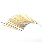 100 шт.упак. весны Тесты Pin PL75-E2 конической головкой внешний Диаметр 1,02 мм Длина 33,35 мм ИКТ зонд