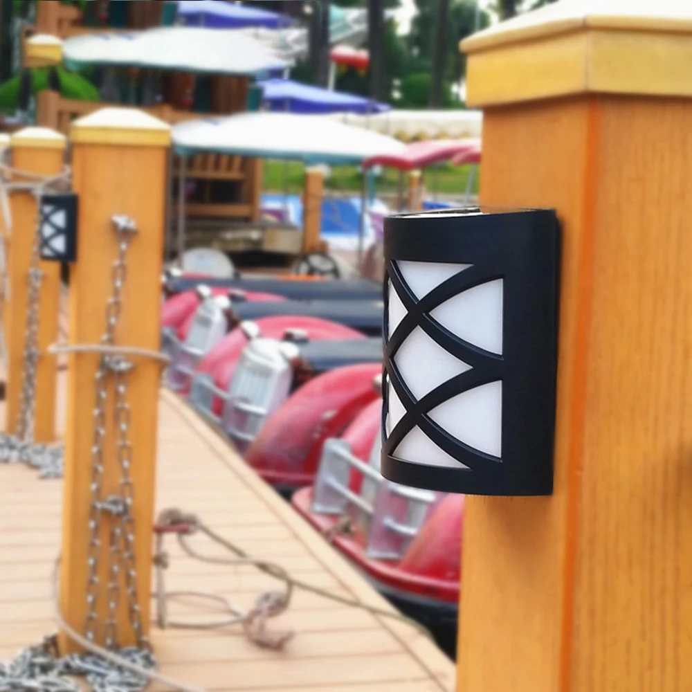 Уличный настенный светильник на солнечной батарее водонепроницаемый