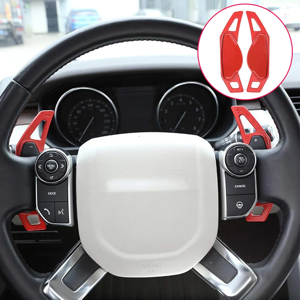 

Автомобильные лопатки рулевого колеса из алюминиевого сплава для Discovery Sport LR 4 5 Evoque Vogue Velar