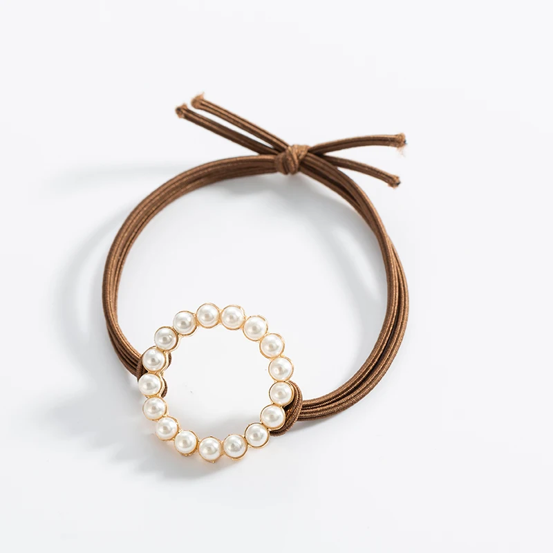 2019 новая Корейская версия кольца любви имитация жемчужная сетка Красная