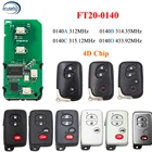 Флейта Lonsdor 312314315433 МГц флейта для ToyotaCrownProdoLexus 4D, плата PCB работает с K518