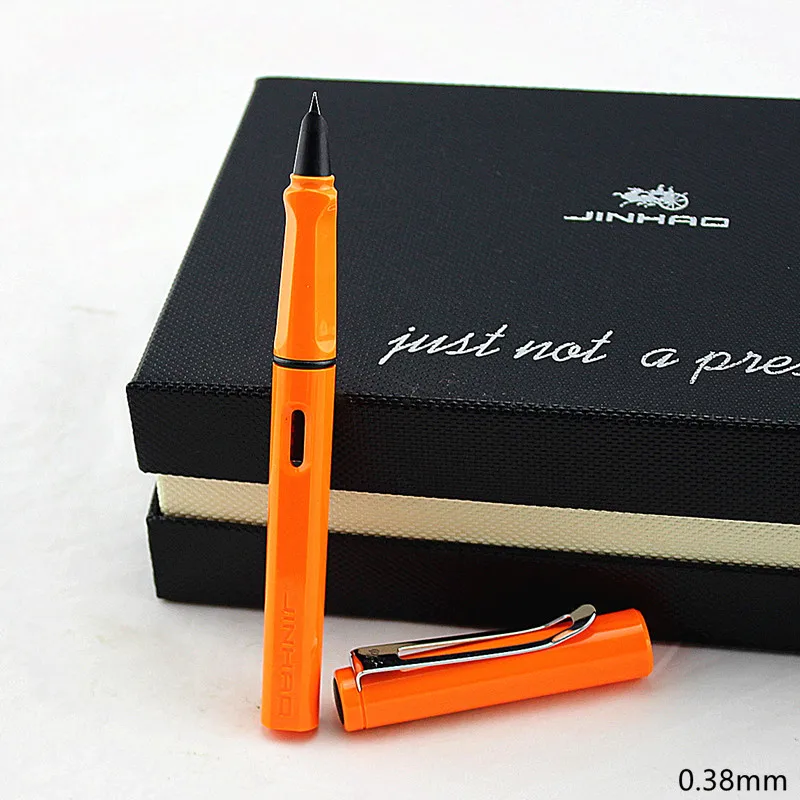 Jinhao 599 пластиковая перьевая ручка 4 вида цветов 0 38/0 5 мм каллиграфическая