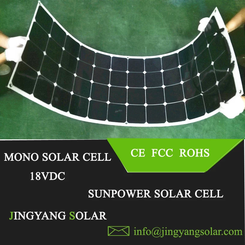 Высокоэффективный новый дизайн 100 Вт солнечная панель Гибкая лучшего качества |