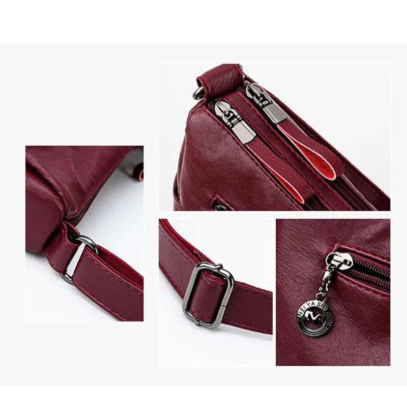 Новинка 2021 модная женская сумка сумка-мессенджер через плечо для женщин мягкие