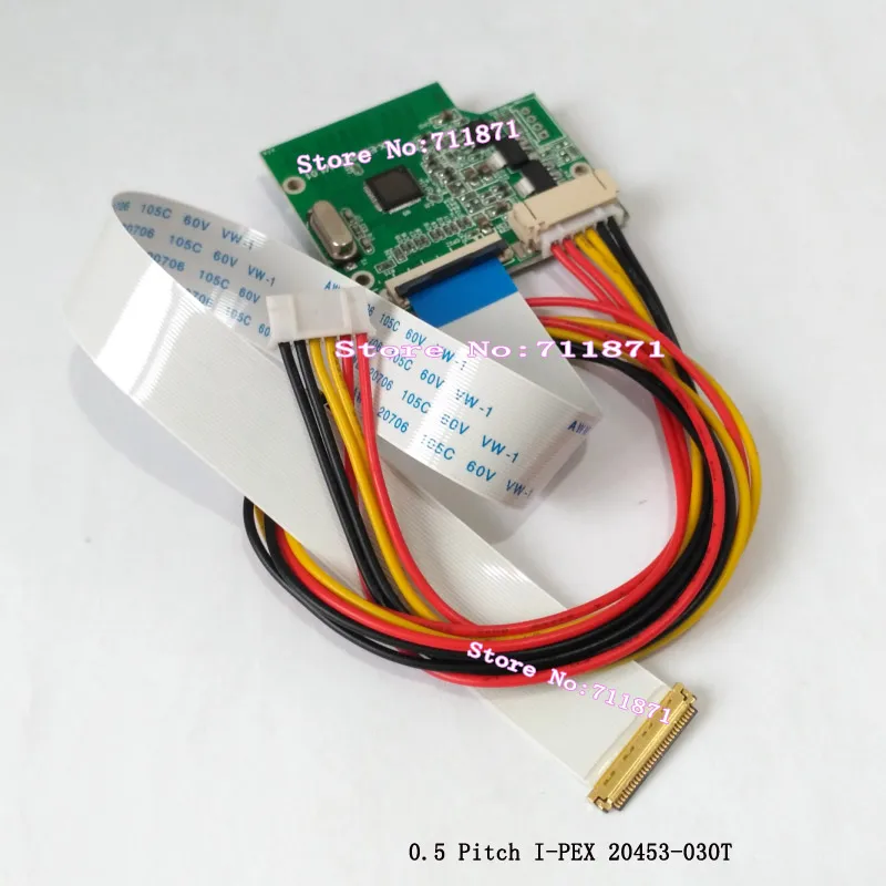 I-PEX 20453-030T 30Pin 1 lane eDP адаптер LVDS Plate Suite Соединительный 20455-030E Connect контрольная плата |