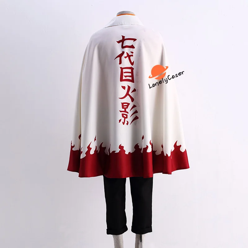 Костюм для косплея удзумаки и боруто из японского аниме 7-го Хокаге брюк плащ