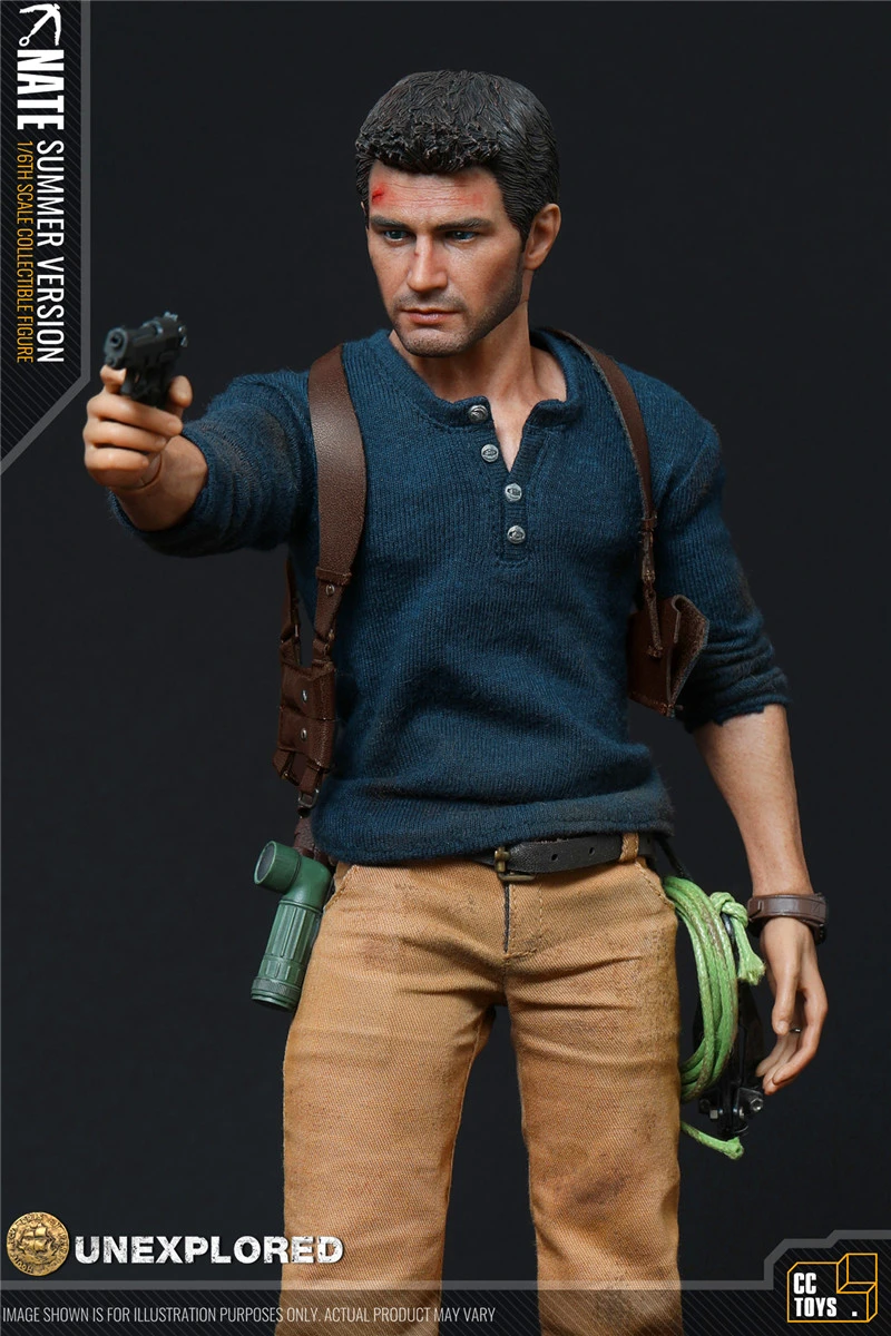 

Spot CCTOYS 1/6 Soldier Doll Game Character Unknown Sea Big Adventurer Nate Model 12 Inch Male Soldier In Stock