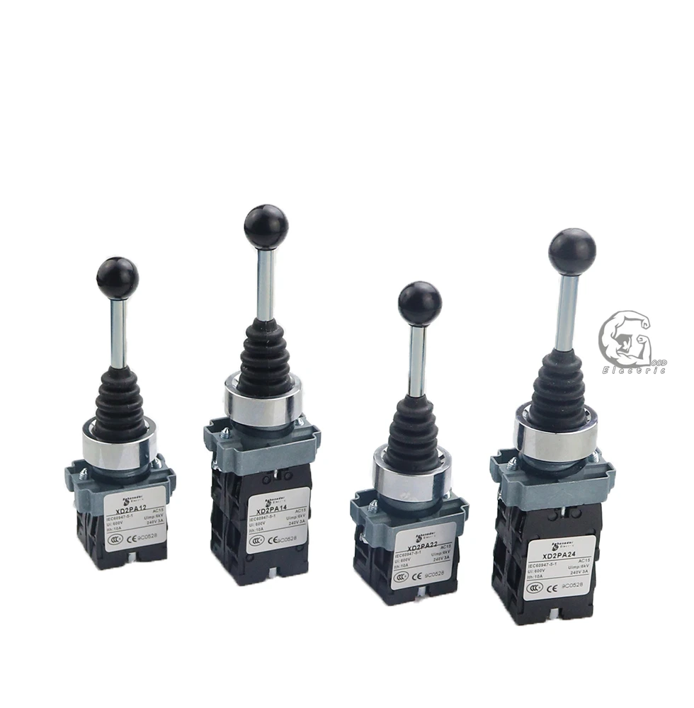 

4NO 4 Position cross rocker switch XD2PA14 XD2PA24 joystick controllers /2NO 2 Position rocker switch XD2PA12 XD2PA22