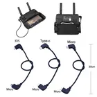 Кабель для передачи данных OTG 30 см для DJI Spark MAVIC Pro Air Mavic 2 Zoom Mini SE, разъем Micro-USB Type-C для планшетов, телефонов, контроллеров