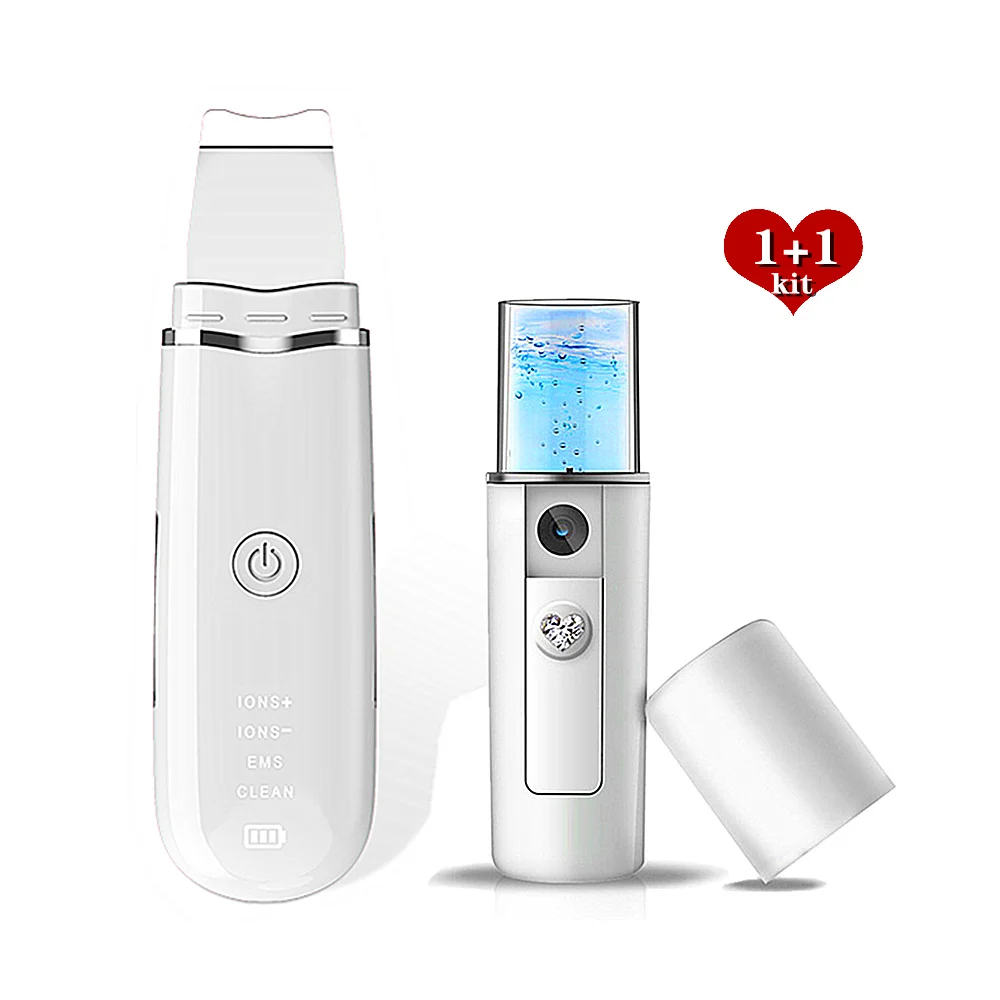 Ультразвуковой аппарат для ухода за кожей лица скруббер пилинг массажер