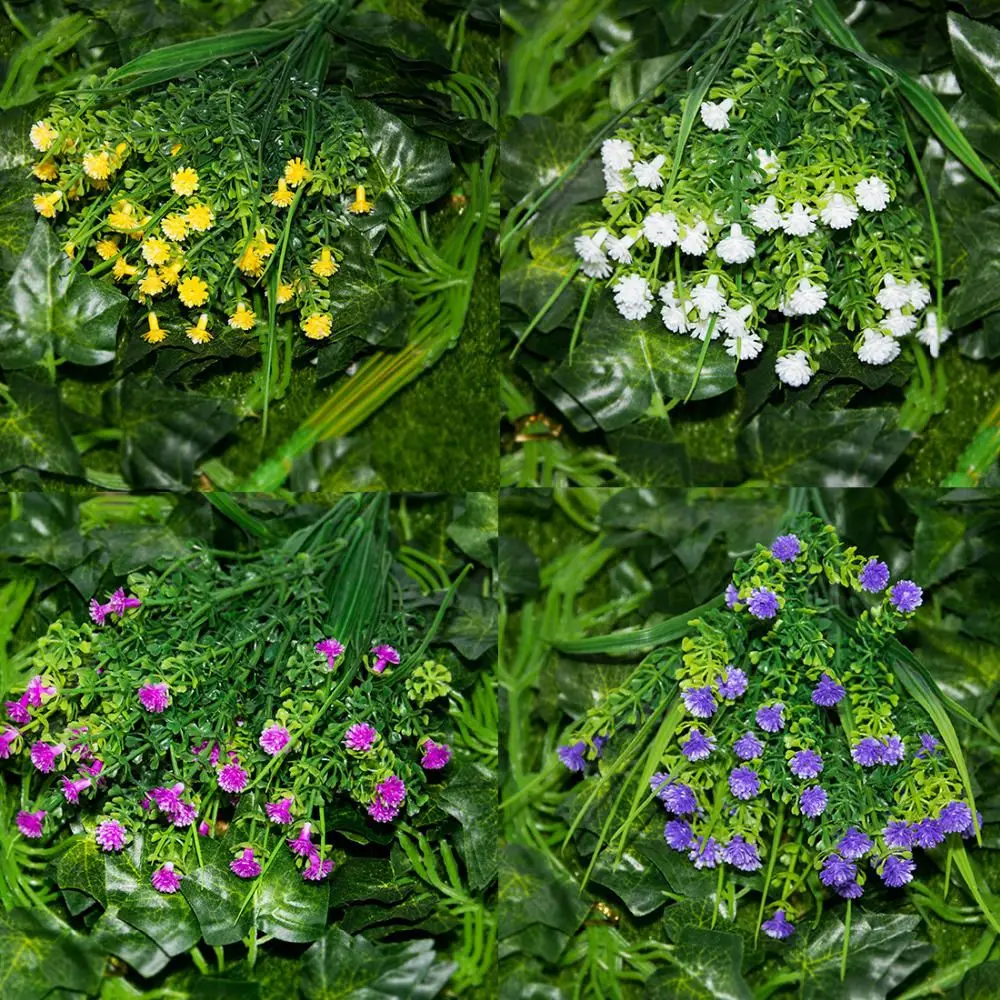 Искусственные розы цветы пластиковый букет искусственных растений Цветочная