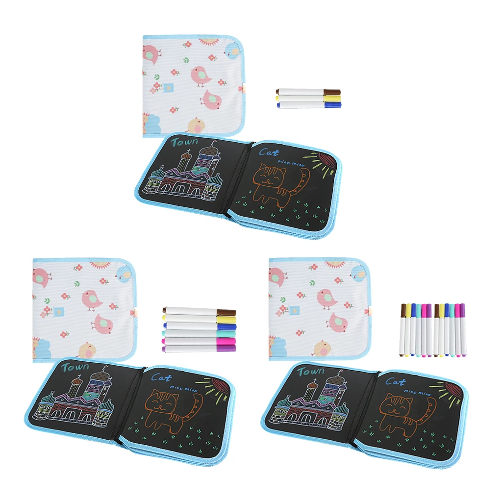 

Children's Drawing Pad Gifts for Writing Erasable Doodle Board for