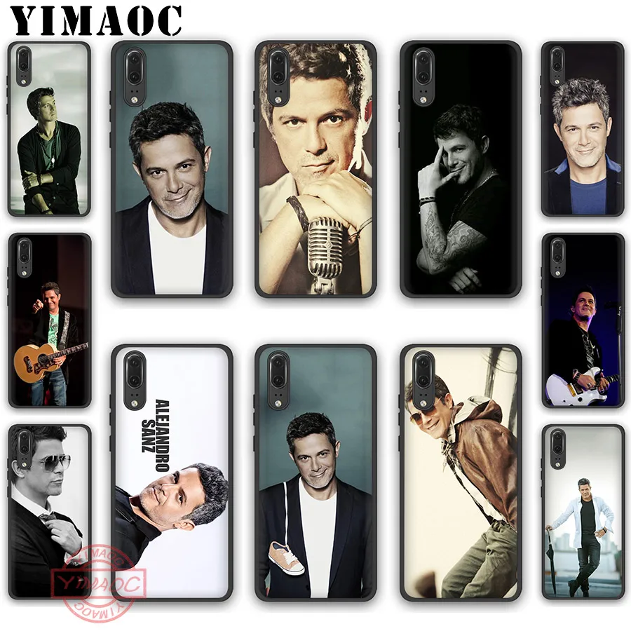 Модный мягкий силиконовый чехол YIMAOC Alejandro Sanz для Huawei P Smart Z Plus Y6 Y7 Y9 Prime 2018 2019 |