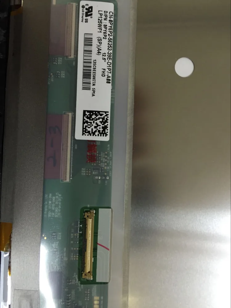 Сенсорный ЖК-экран 12 5 дюйма в сборе для DELL Latitude E7240 LP125WF1-SPA4 PY6P2