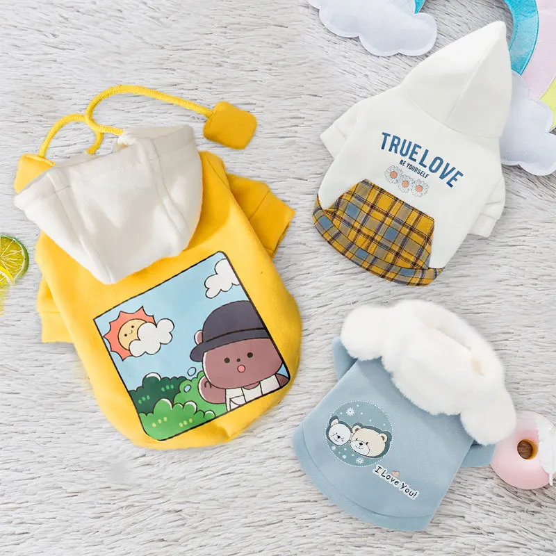 Одежда для собак толстовки домашних животных жилет маленьких одежда чихуахуа