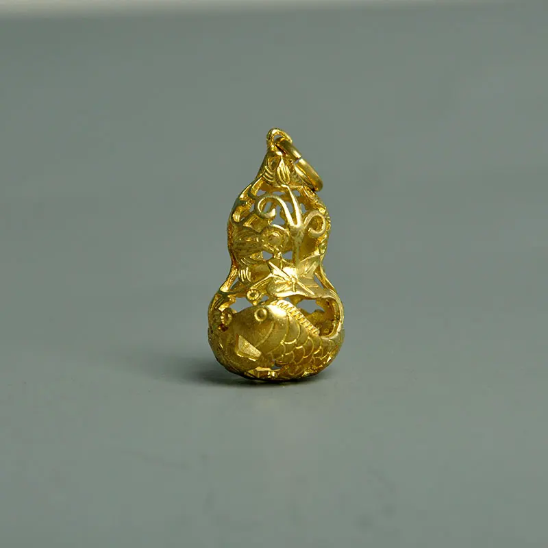 Китайские фэн-шуй латунные полые ретро тыквы счастливые украшения для дома и