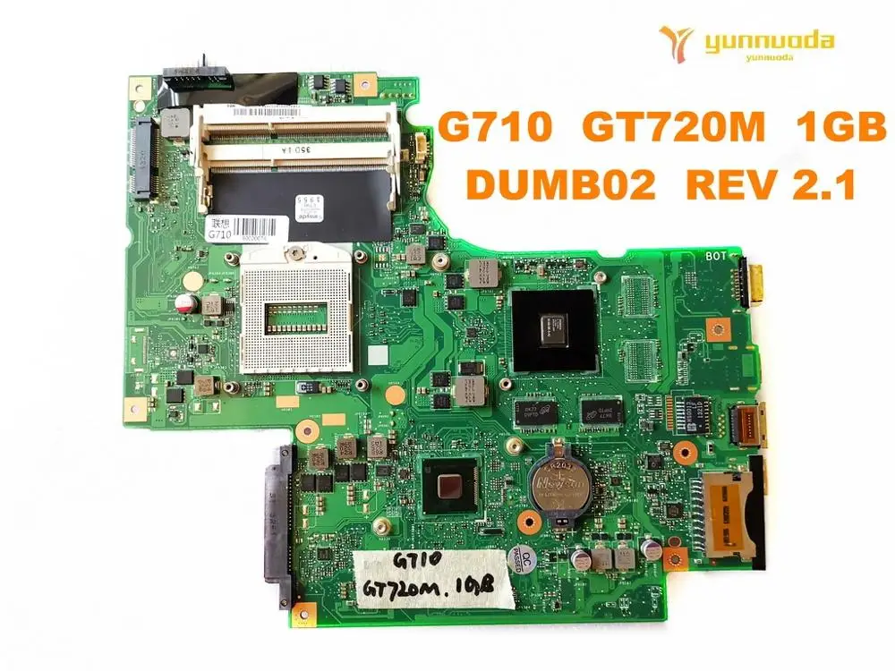 Оригинальная материнская плата для ноутбука Lenovo G710 GT720M 1 ГБ пельмень 02 REV 2
