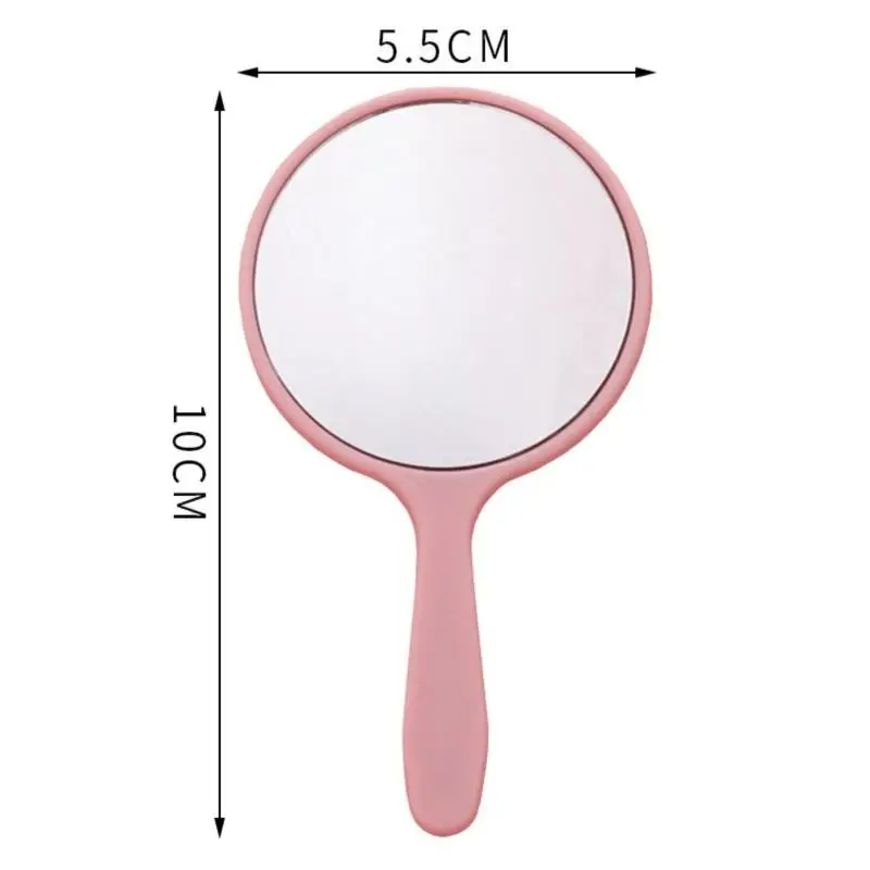 Зеркало для макияжа женское круглое с ручкой | Красота и здоровье