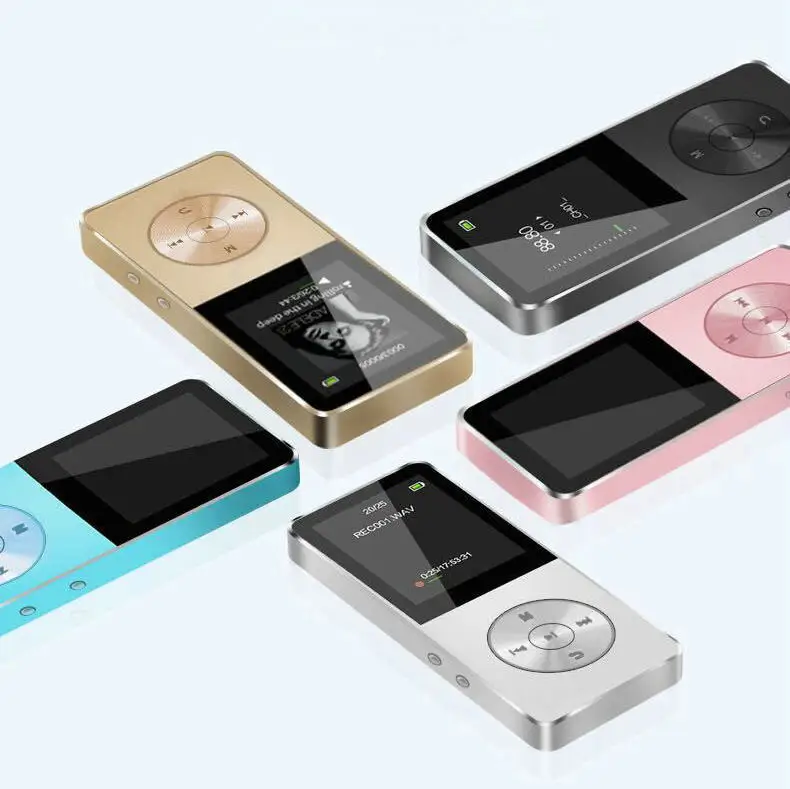 MP4 плеер из металлического сплава 16 ГБ Hi Fi музыкальный mp3 без потерь FM радио