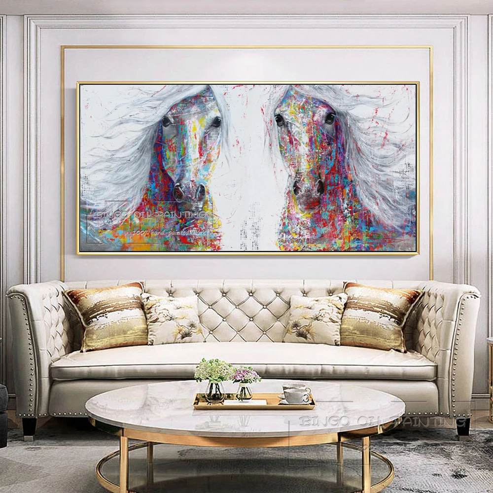 Акриловая живопись ручной работы с изображением очаровательных художников