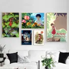 Миядзаки заемщик Arrietty плакат классический настенное украшение для детской комнаты, холст картины для кафе бар модульный дом Арт Декор фото