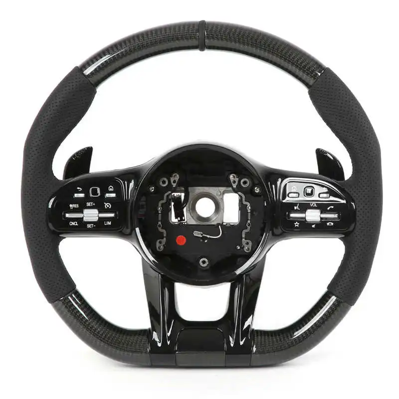 Сменное Рулевое колесо для AMG Performance из углеродного волокна Mercedes-Benz A/B/C/E/S/G/GLC/GLE Class