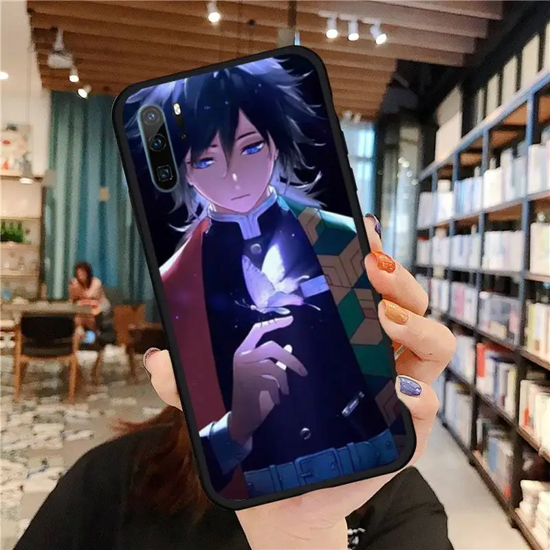 

Demon Slayer Amine Cartoon Phone Case For Huawei honor Mate P 9 10 20 30 40 Pro 10i 7 8 a x Lite nova 5t Soft Silicone Shell