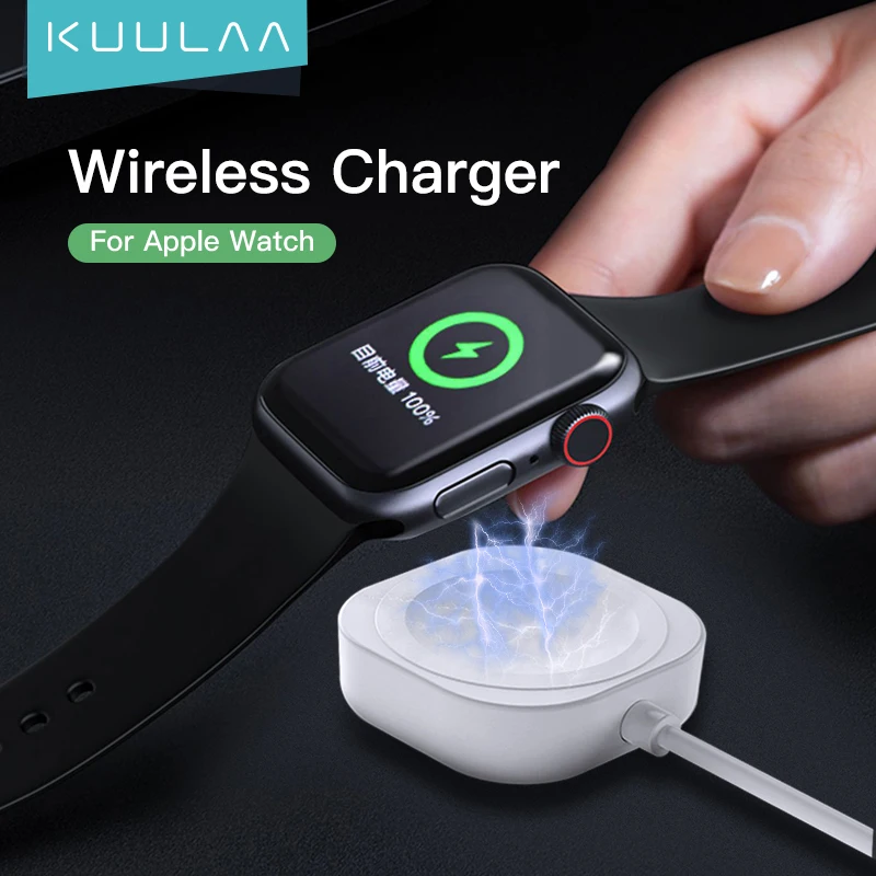 Фото Магнитная подставка для зарядного устройства KUULAA Apple Watch док-станция зарядный Магнитная подставка для зарядного устройства KUULAA Apple Watch док-станция зарядный