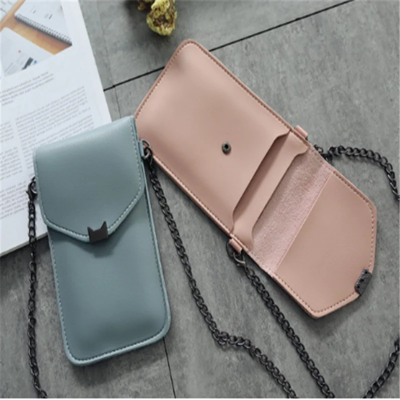 Женская модная сумка через плечо кошачьими ушками украшения прозрачный