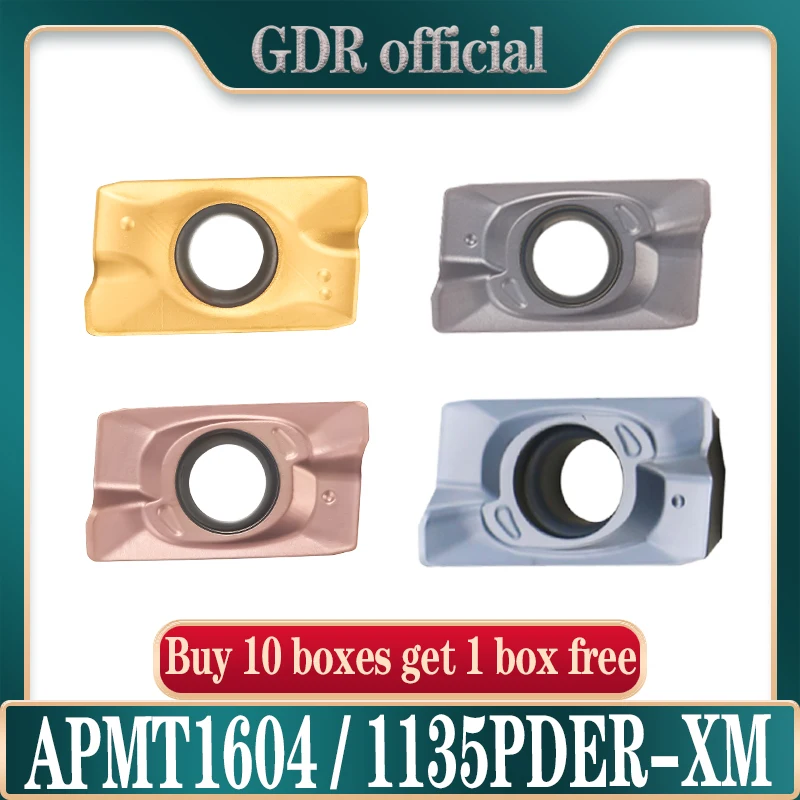 APMT1604 APMT1135 инструмент для вставки из карбида фрезеровочная вставка APKT APMT 1135 1604