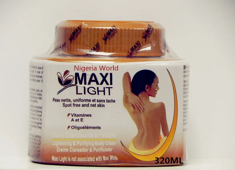

Maxi light lightening purifying body creme 330ml