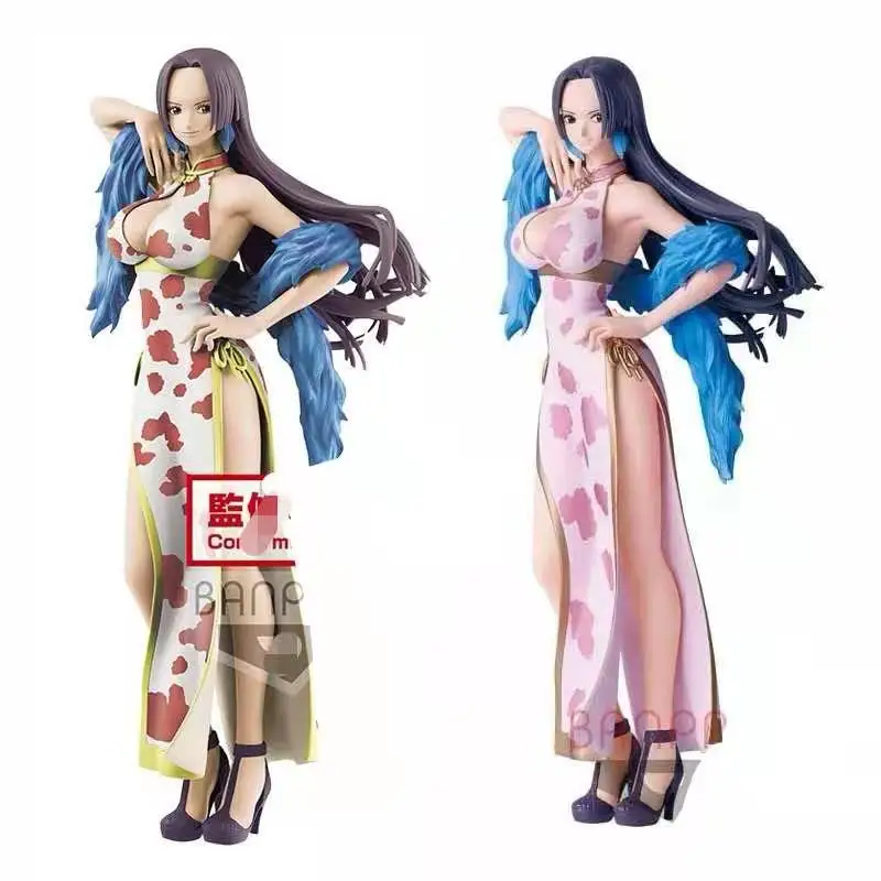 

23cm Japan Anime One Piece Boa Hancock Action Figure Sweetheart Style Cheongsam PVC Collection Model Dolls Toys for Gifts