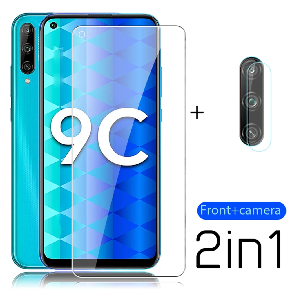 

Защитная пленка для экрана honor 9C для huawei honor 9C, закаленное стекло для объектива камеры, защитная пленка на hono 9C, 9 C, c9, закаленное стекло 2-в-1