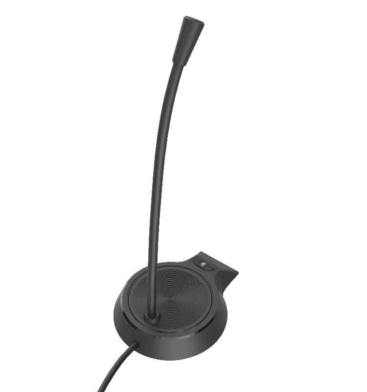 

NEW Flexible Stand Mini Speaker Studio Speech Mic 3.5mm Plug Gooseneck Microphones Wired Microphone for Computer PC Desktop