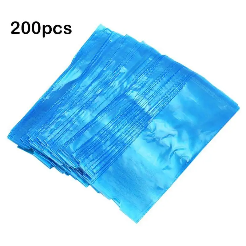 

200pcs Disposable Blue Tattoo Clip Cord Sleeves Covers Bags Supply for Tattoo Machine Tattoo Accessory